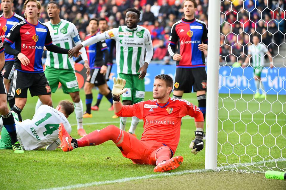 FC Basel gegen St. Gallen